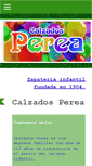 Mobile Screenshot of calzadosperea.es